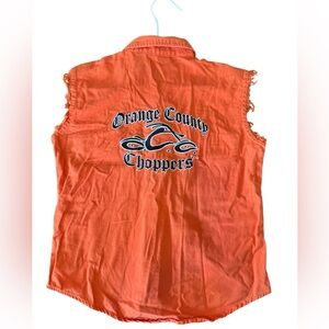 Orange County Choppers Sleeveless Shirt sz M